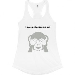 Ladies Slim Fit Racerback Tank Top