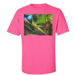 Unisex Ultra Cotton Safety Neon Crewneck Tee