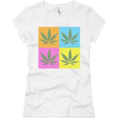 Ladies Slim Fit Basic Promo Jersey Tee