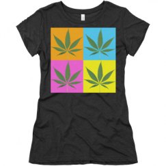 Ladies Slim Fit Super Soft Triblend Tee