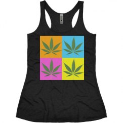 Ladies Slim Fit Super Soft Racerback Triblend Tank