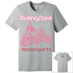 CW DATI PINK UNISEX MOTORSPORT TEE