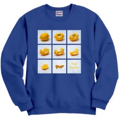 Unisex Film and Foil Crewneck Sweatshirt