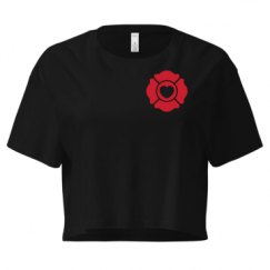 Ladies Festival Cali Crop Top Tee