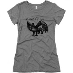 Ladies Slim Fit Super Soft Triblend Tee