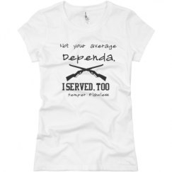 Ladies Slim Fit Basic Promo Jersey Tee