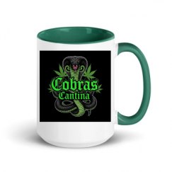 15oz Ceramic Mug with Color Inside