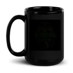 15oz Black Glossy Mug