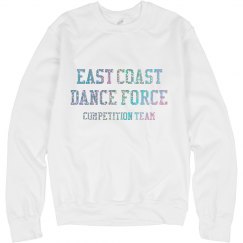 ECDF White & Glitter Sweatshirt