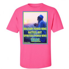 Unisex Ultra Cotton Safety Neon Crewneck Tee