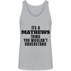 Unisex Jersey Tank Top