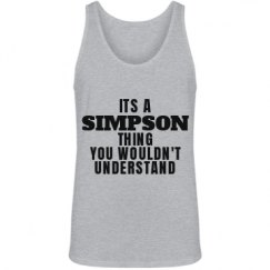 Unisex Jersey Tank Top