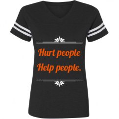 Ladies Relaxed Fit Vintage Sports Tee