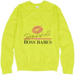 Unisex Neon Crewneck Sweatshirt
