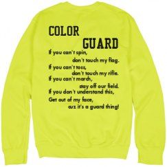 Unisex Neon Crewneck Sweatshirt