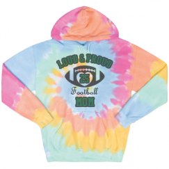 Unisex Tie-Dye Fleece Hoodie