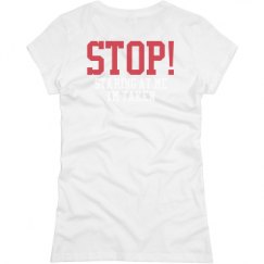 Ladies Slim Fit Basic Promo Jersey Tee