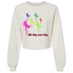Women's Raglan Pullover Fleece