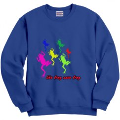 Unisex Film and Foil Crewneck Sweatshirt