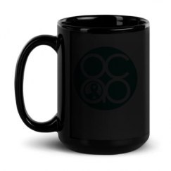 15oz Black Glossy Mug
