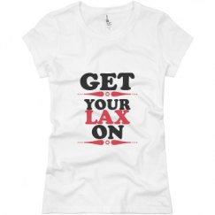 Ladies Slim Fit Basic Promo Jersey Tee