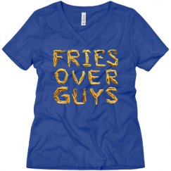 Ladies Relaxed Fit V-Neck Tee