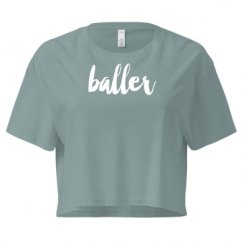 Ladies Festival Cali Crop Top Tee