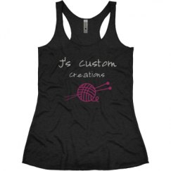 Ladies Slim Fit Super Soft Racerback Triblend Tank
