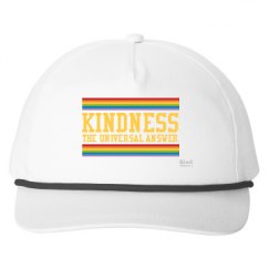 Snapback Five-Panel Rope Hat