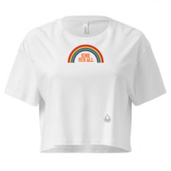 Ladies Festival Cali Crop Top Tee