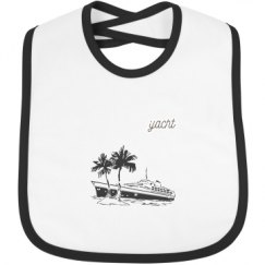 Infant Contrast Trim Bib