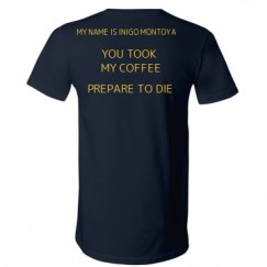 Unisex V-Neck Jersey Tee