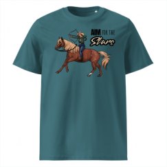 Unisex Organic Ribbed Neck T-Shirt