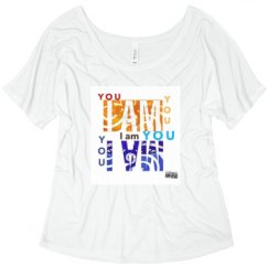 Ladies Flowy Slouchy Tee