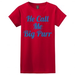 Big purr tee