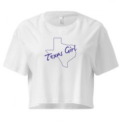 Ladies Festival Cali Crop Top Tee