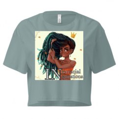 Ladies Festival Cali Crop Top Tee