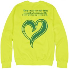 Unisex Neon Crewneck Sweatshirt