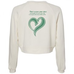 Women's Raglan Pullover Fleece