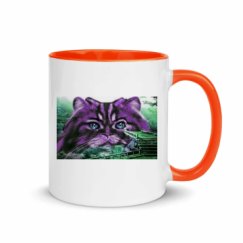 11oz Ceramic Mug with Color Inside