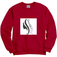 Unisex Film and Foil Crewneck Sweatshirt