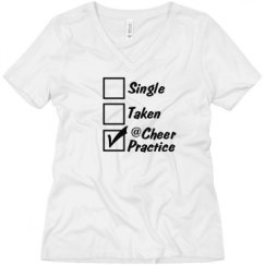 Ladies Relaxed Fit V-Neck Tee