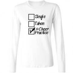 Ladies Relaxed Fit Basic Long Sleeve Tee