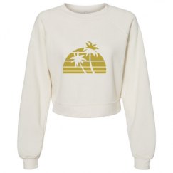 Women's Raglan Pullover Fleece