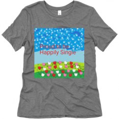 Ladies Relaxed Fit Super Soft Triblend Tee