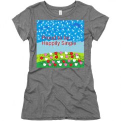 Ladies Slim Fit Super Soft Triblend Tee
