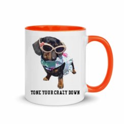 11oz Ceramic Mug with Color Inside