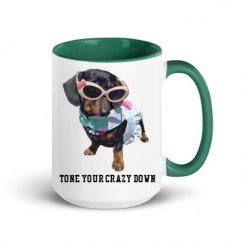 15oz Ceramic Mug with Color Inside