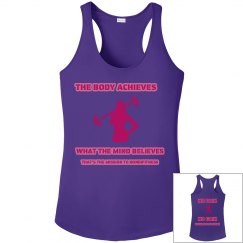 DONDIFITNESS LADIES RACERBACK TANK TOP