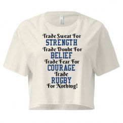 Ladies Festival Cali Crop Top Tee